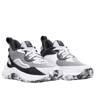 Under Armour (ps)  Curry 3z 24 'white Black' In Multi