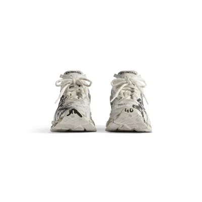 Balenciaga Runner Graffiti Sneakers In Multi