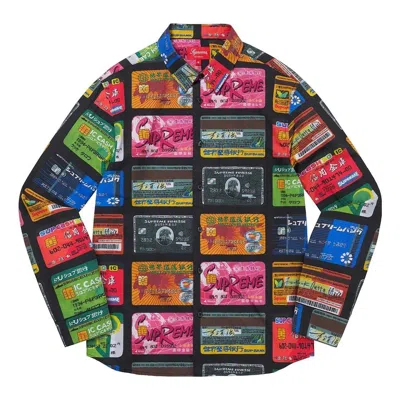 Supreme Credit Cards Shirt 'multi-color'