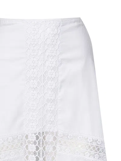 Charo Ruiz Clair Long Skirt In White