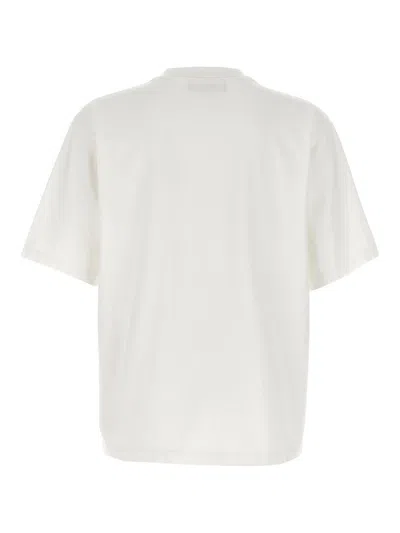 Dsquared2 Loose Fit Cotton Logo T-shirt In White