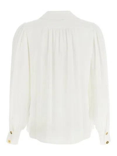 Elisabetta Franchi Viscose Shirt In White