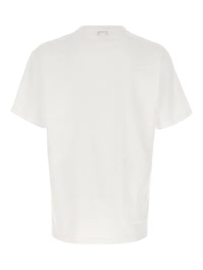 Alexander Mcqueen 'skeleton' T-shirt In Gray