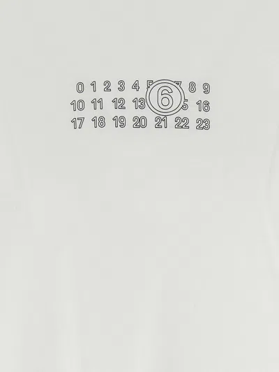 Mm6 Maison Margiela T-shirt Mm6 In White