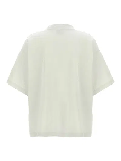 Balenciaga White Nano Bb Medium Fit T-shirt In White