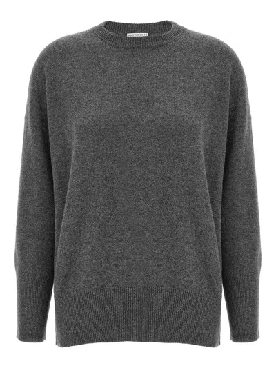 Brunello Cucinelli Women Monile Cashmere Sweater In Gray