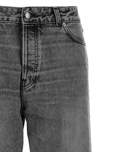 Haikure Grey Flanel Jeans Belt Loops In Gray