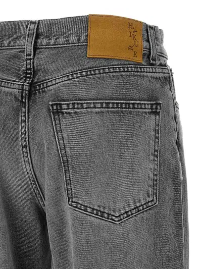 Haikure Grey Flanel Jeans Belt Loops In Gray
