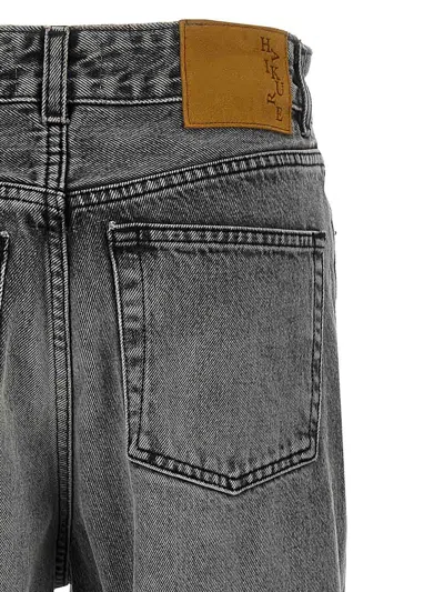 Haikure Grey Flanel Jeans Belt Loops In Gray