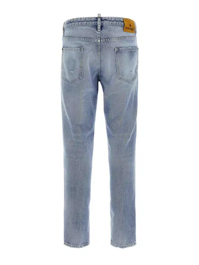 Dsquared2 Cool Guy Jeans With Used Effect In Blue