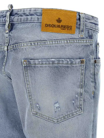 Dsquared2 Cool Guy Jeans With Used Effect In Blue