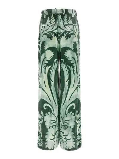 F.r.s For Restless Sleepers Pants F. R.s For Restless Sleepers Woman Color Green In Green