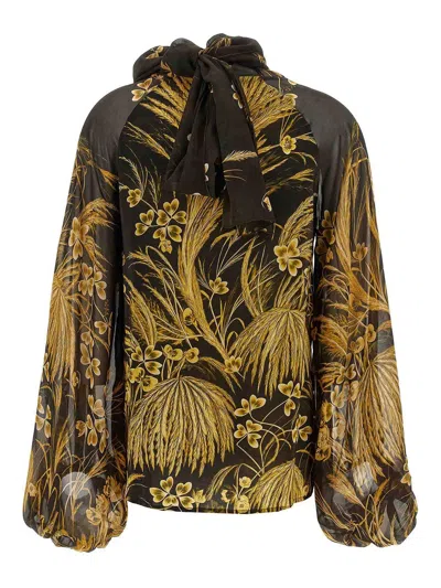 F.r.s For Restless Sleepers Top F. R.s For Restless Sleepers Woman Color Multicolor In Black