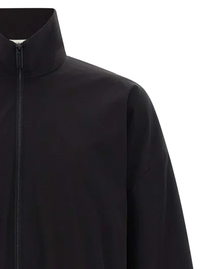 Fear Of God Black Zipped Jacket In Black