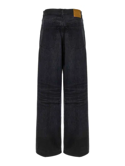 Haikure Candy High-rise Wide-leg Jeans In Black