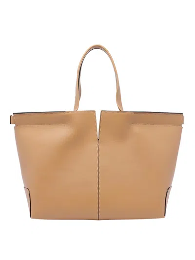 Tod's Tods Tods Di Bag Folio Small-medium Bag In Neutral