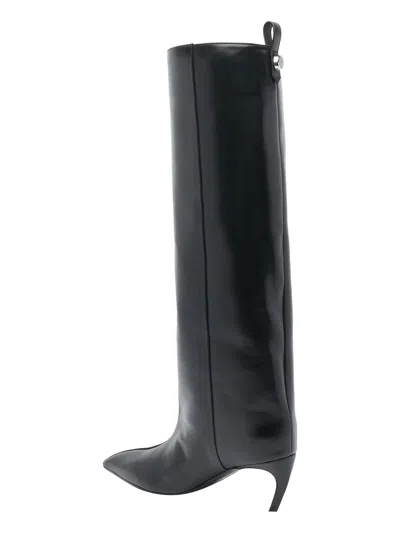 Attico Stivale ''lea'' Black In Black