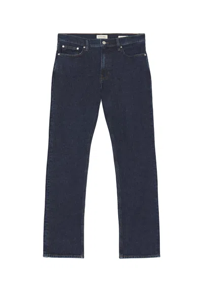 Frame Jetset Modern Straight Denim Jeans In Blue