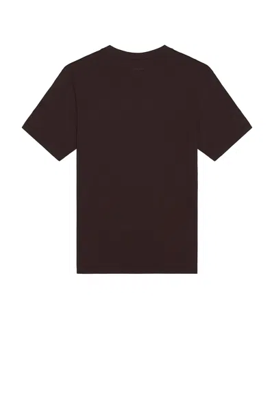 Frame Light Cotton Tee In Black