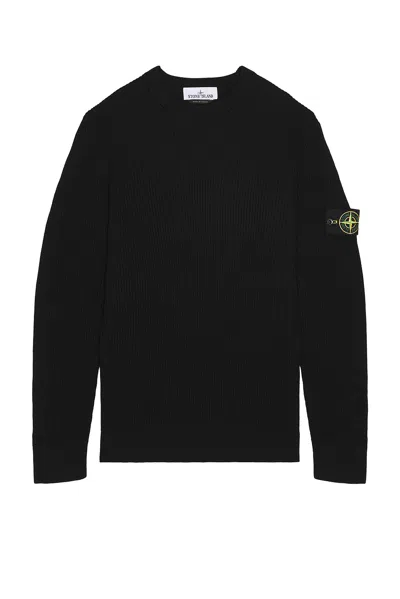 Stone Island 5100045 Light Rws Geelong Wool In Black