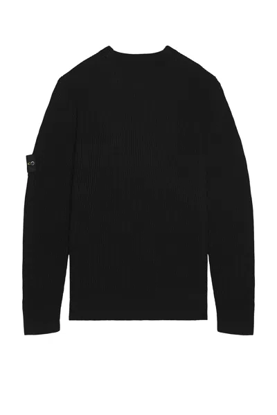 Stone Island 5100045 Light Rws Geelong Wool In Black