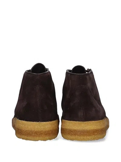 Astorflex Rampiflex Suede Lace-up Boots In Brown