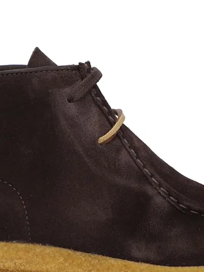 Astorflex Rampiflex Suede Lace-up Boots In Brown