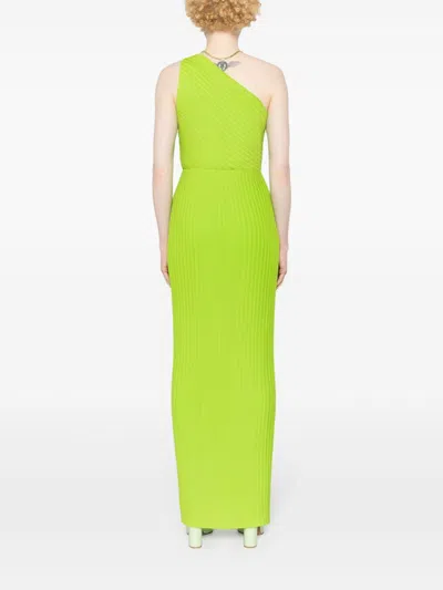 Solace London Adira Maxi Dress In Green