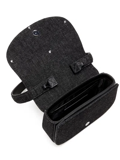 Diesel Shoulder Bag With Flap And Foldable Handle