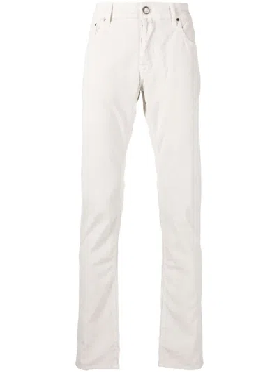 Jacob Cohen Bard Denim Jeans In White