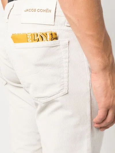 Jacob Cohen Bard Denim Jeans In White