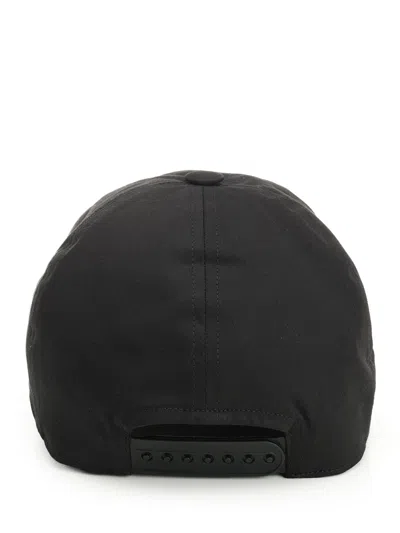 Rick Owens Baseball Hat With Embroidery Logo Hats Black