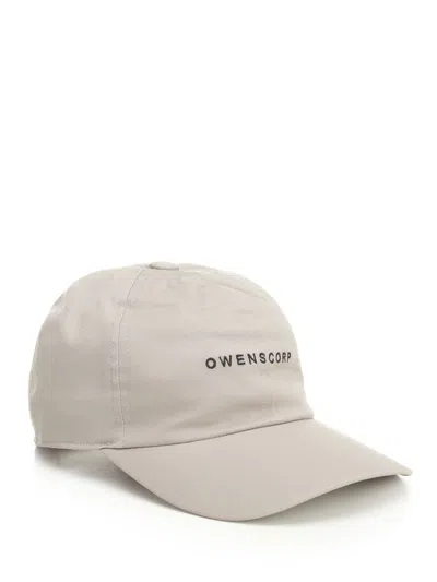 Rick Owens Baseball Hat With Embroidery Logo Hats White