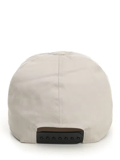 Rick Owens Baseball Hat With Embroidery Logo Hats White