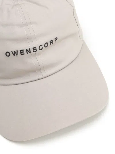 Rick Owens Baseball Hat With Embroidery Logo Hats White