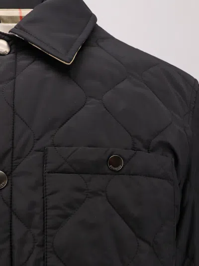 Burberry Brighton Reversible Jacket In Black
