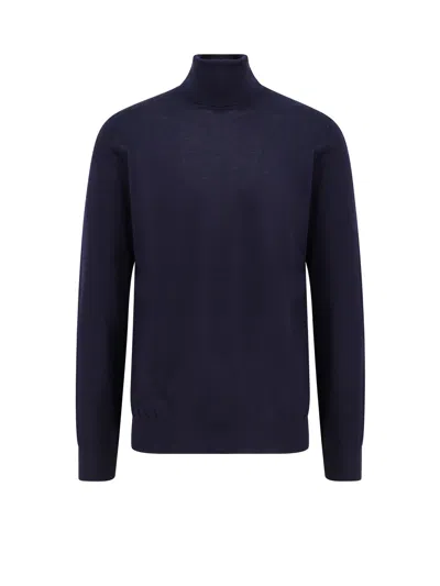 Brunello Cucinelli Sweater Aus Kaschmir Mit Rollkragen In Blue