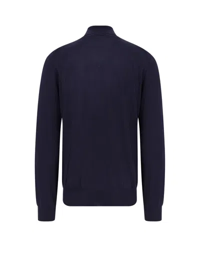 Brunello Cucinelli Sweater Aus Kaschmir Mit Rollkragen In Blue