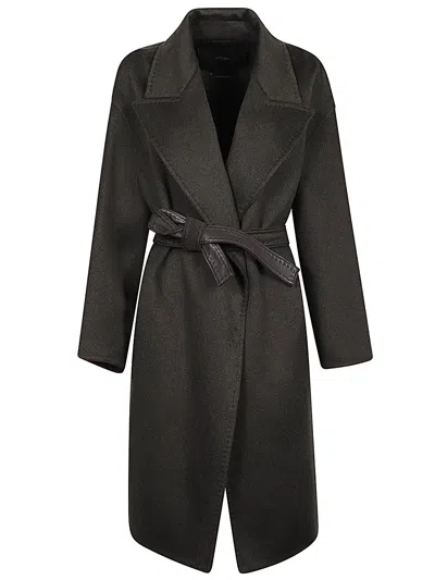 Max Mara Cashmere Coat In Multi