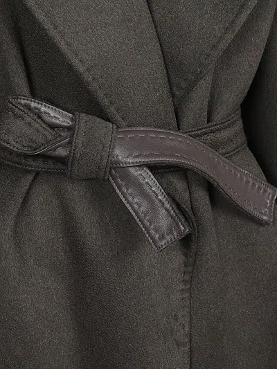 Max Mara Cashmere Coat In Multi