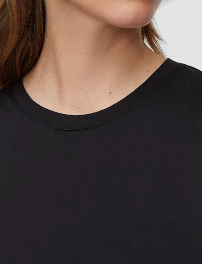 Joseph Cotton Silk Jersey Tank Top In Black
