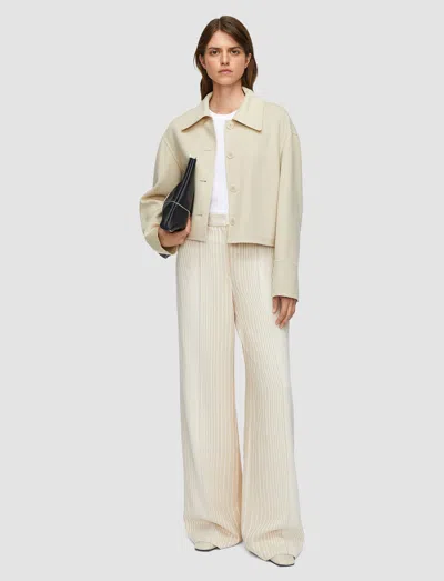 Joseph Gerrard Light Double Face Wool Jacket In Sand