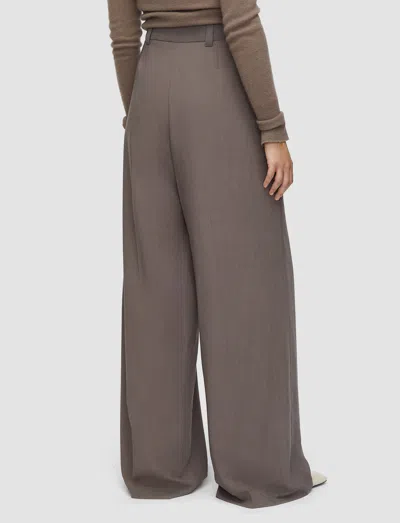 Joseph Forest Wool Voile Trousers In Multi