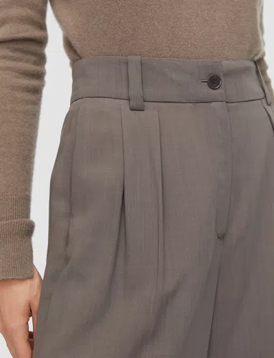 Joseph Forest Wool Voile Trousers In Multi