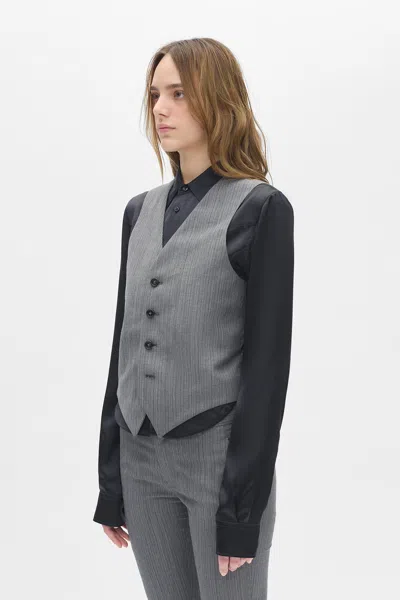 Ann Demeulemeester Stanse Classic Waistcoat In Multi
