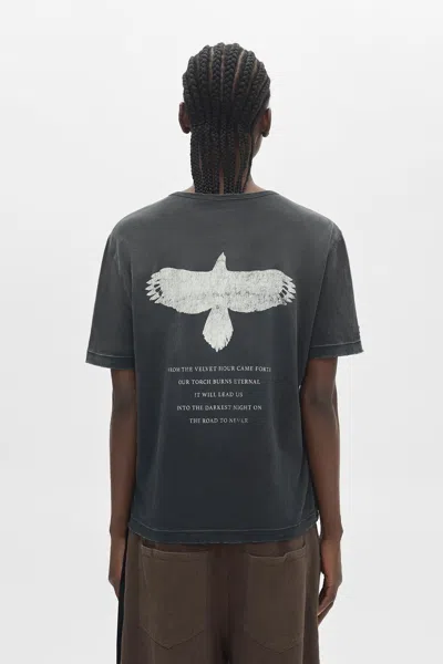 Ann Demeulemeester Fanie ''eternal Eagle'' Standard T-shirt In Multi