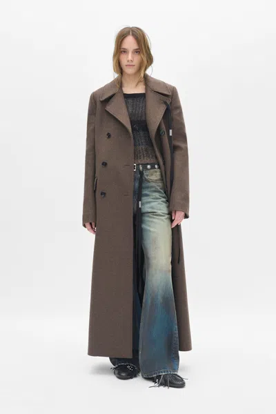 Ann Demeulemeester Leocadie Slim Fit Open Neck Sweater In Multi