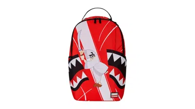 Pre-owned Sprayground Samurai Jack Shark Mouth Slice Dlxr Backpack In Multi