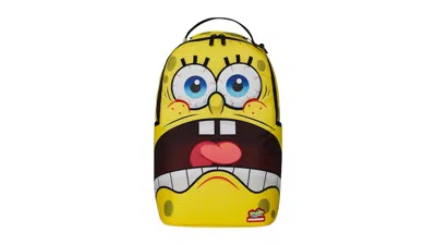 Pre-owned Sprayground Spongebob Removable Eyes Dlxr Backpack In Multi