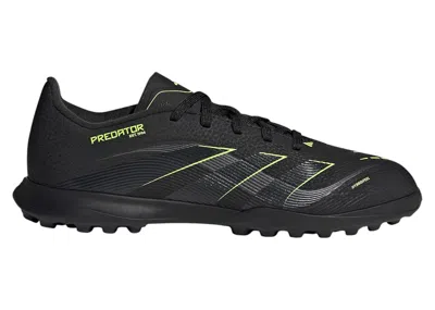 Pre-owned Adidas Originals Predator League Turf Sneakers In Core Black/carbon/lucid Lemon In Multi